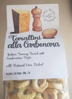 Tarallini a la carbonara