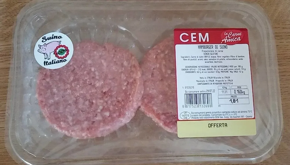 Hamburger di suino
