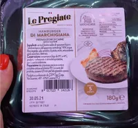 Hamburger di marchigiana
