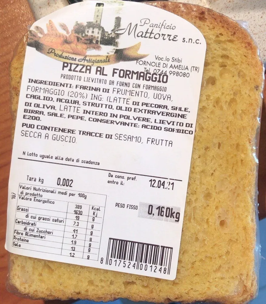 Pizza al Formaggio