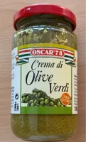 Crema di olive verdi