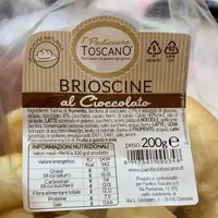 Brioscine al cioccolato