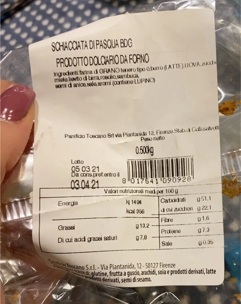 Schiacciata di pasqua BDG