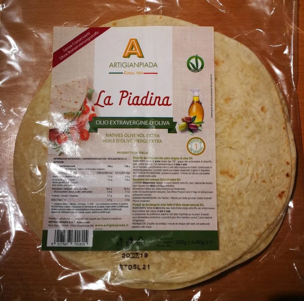 ARTIGIANPIADA La Piadina