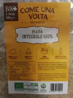 Come una volta Piada Integrale