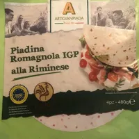 Piadina Romagnola IGP alla  Riminese