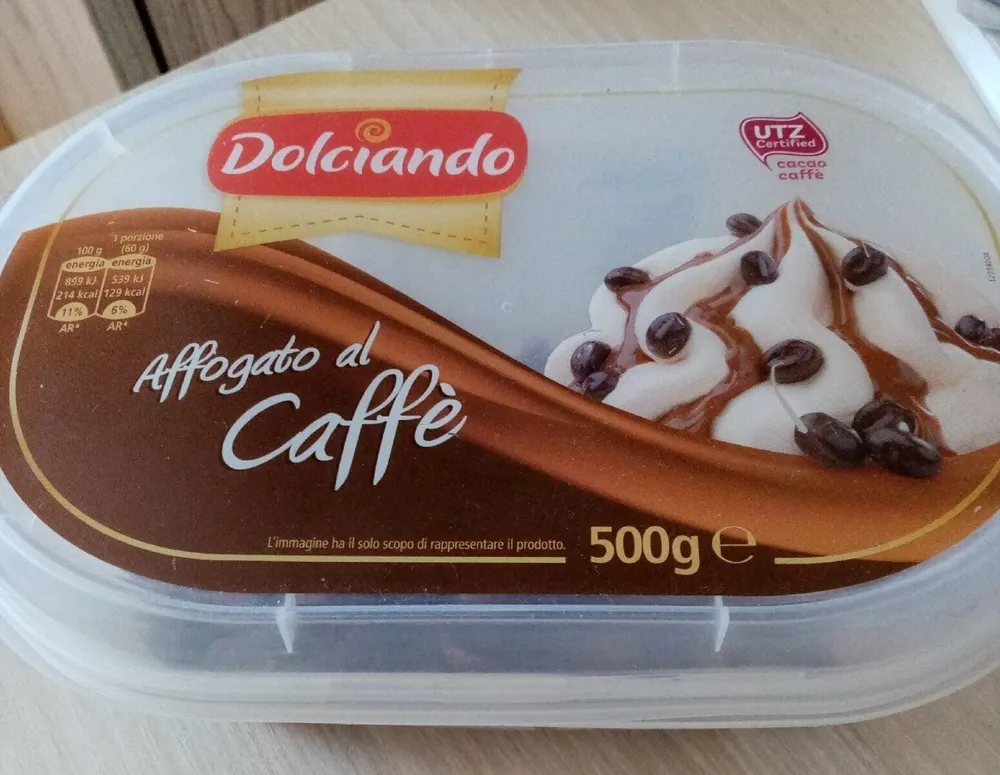 Affogato al caffè