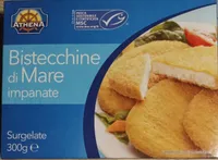 Bistecchine di mare impanate