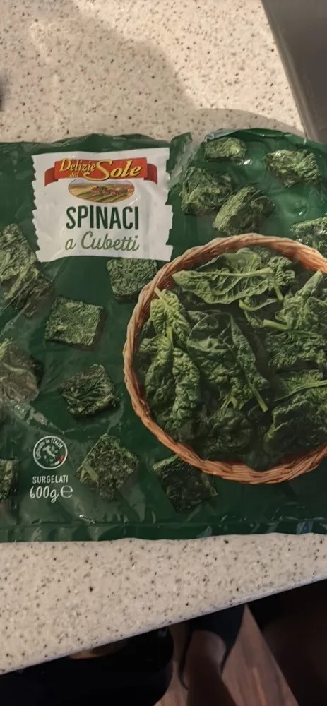 Spinaci porzionati