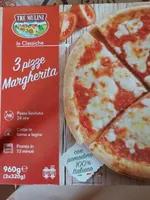 3 pizze margherite