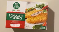 Cotolette agli spinaci