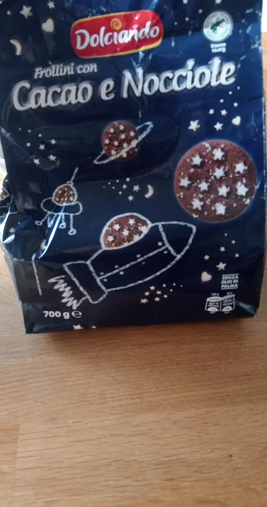 Biscotti cacao e nocciole