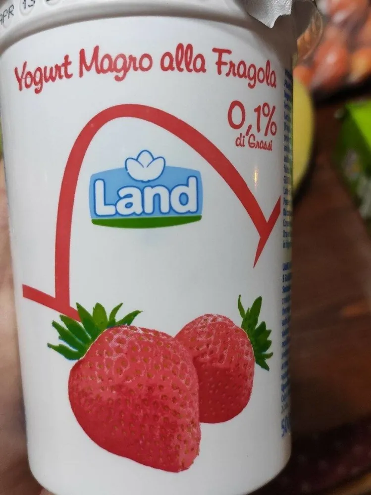 Yogurt magro alla fragola