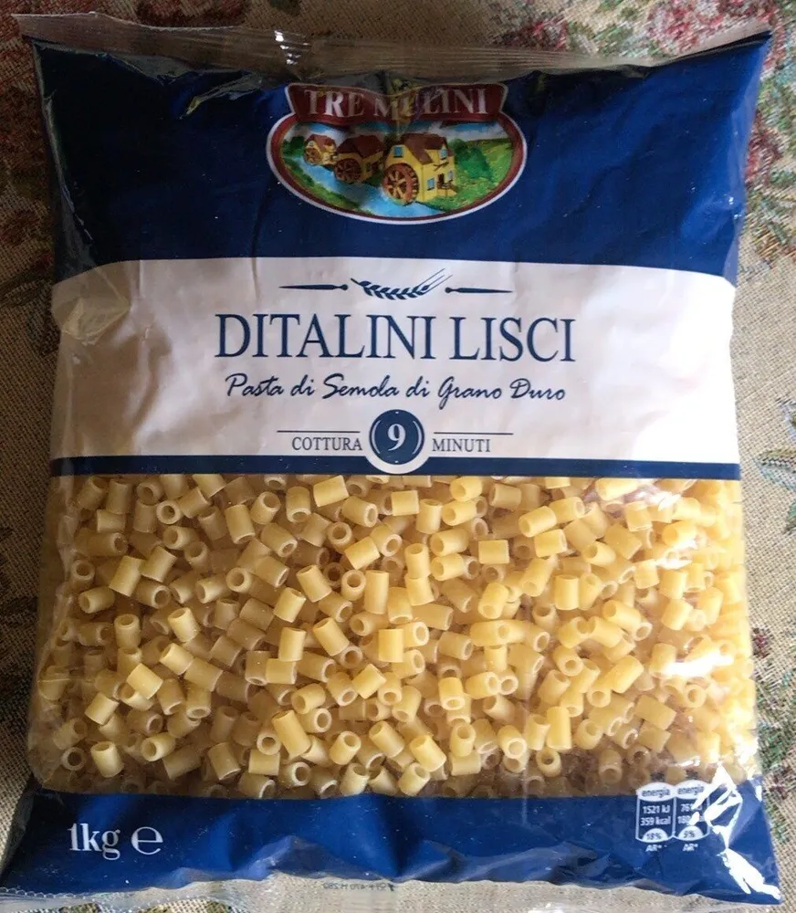 Ditalini lisci