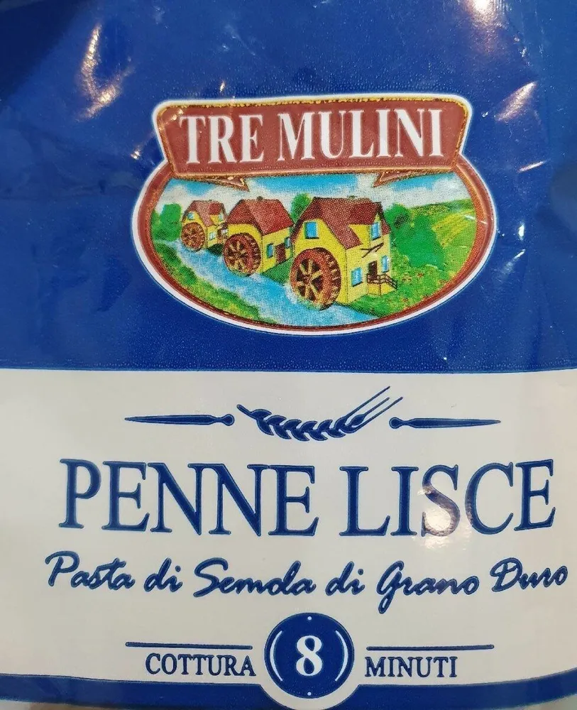 Penne lisce pasta di semola grano duro