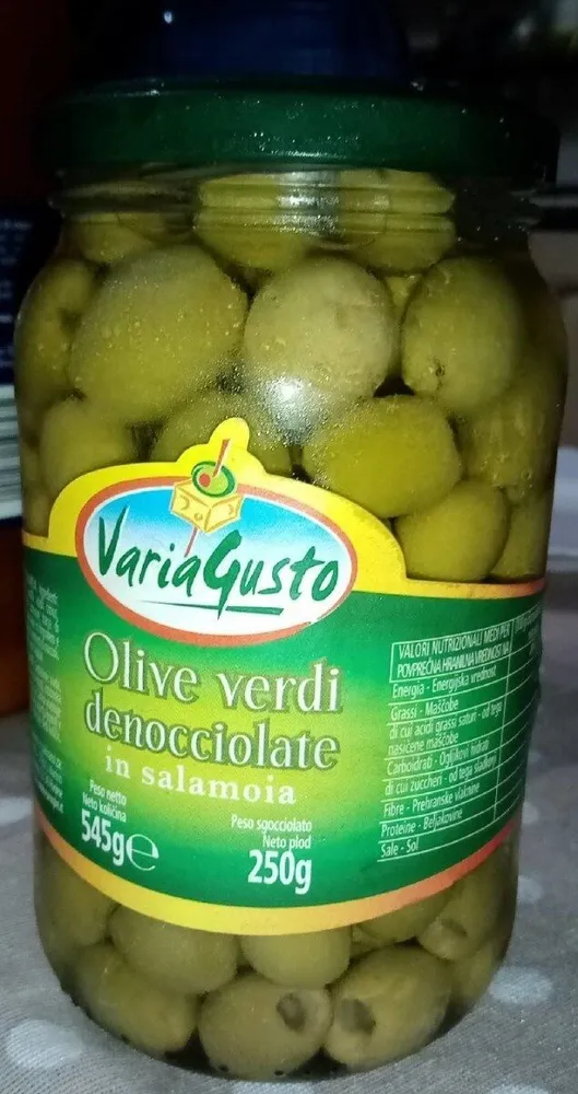 Olive Verdi denocciolate