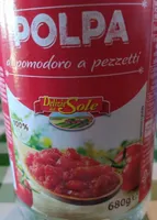 Polpa di pomodoro a pezzetti