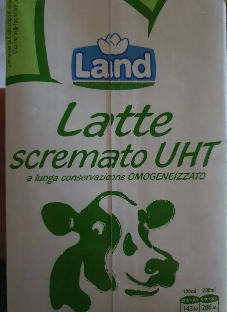 Land Latte scremato UHT