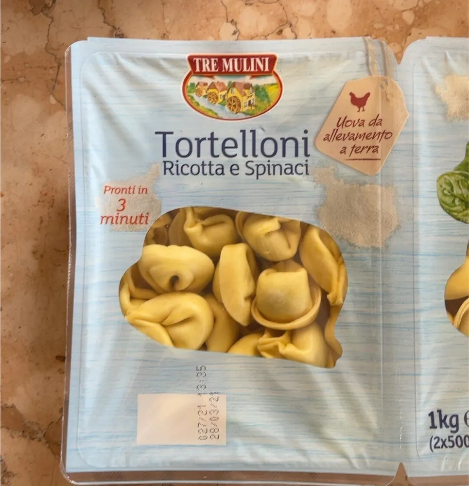 Tortellini ricotta e spinaci