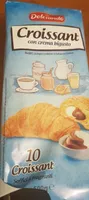 Croissant con crema bigusto