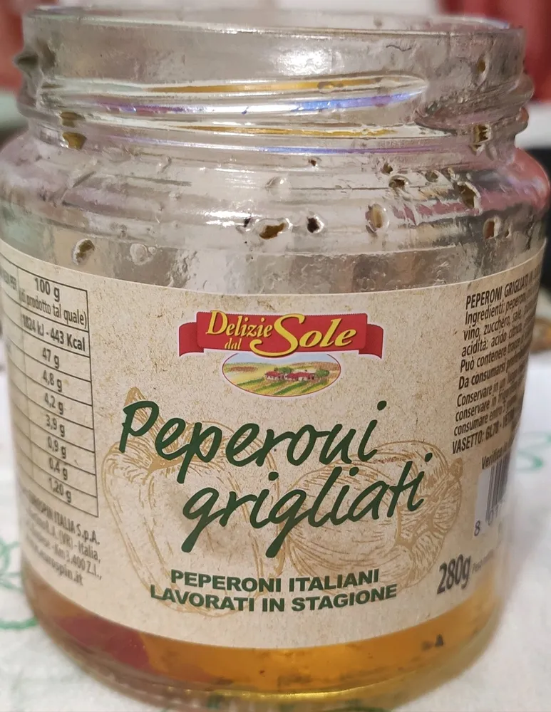 Peperoni grigliati