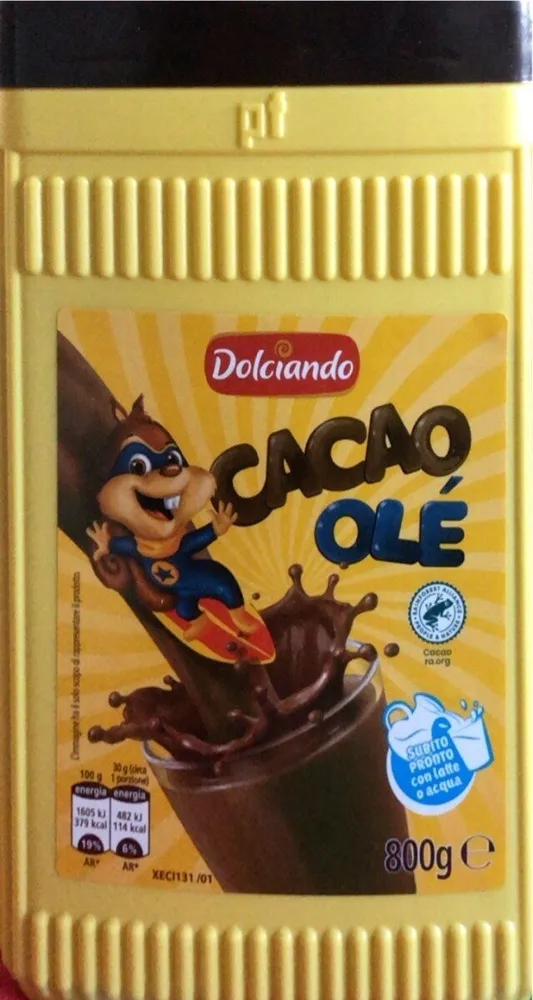 Cacao olè idrosolubile con vit. C e D