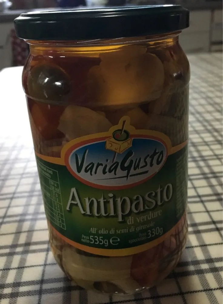 Antipasto di verdure
