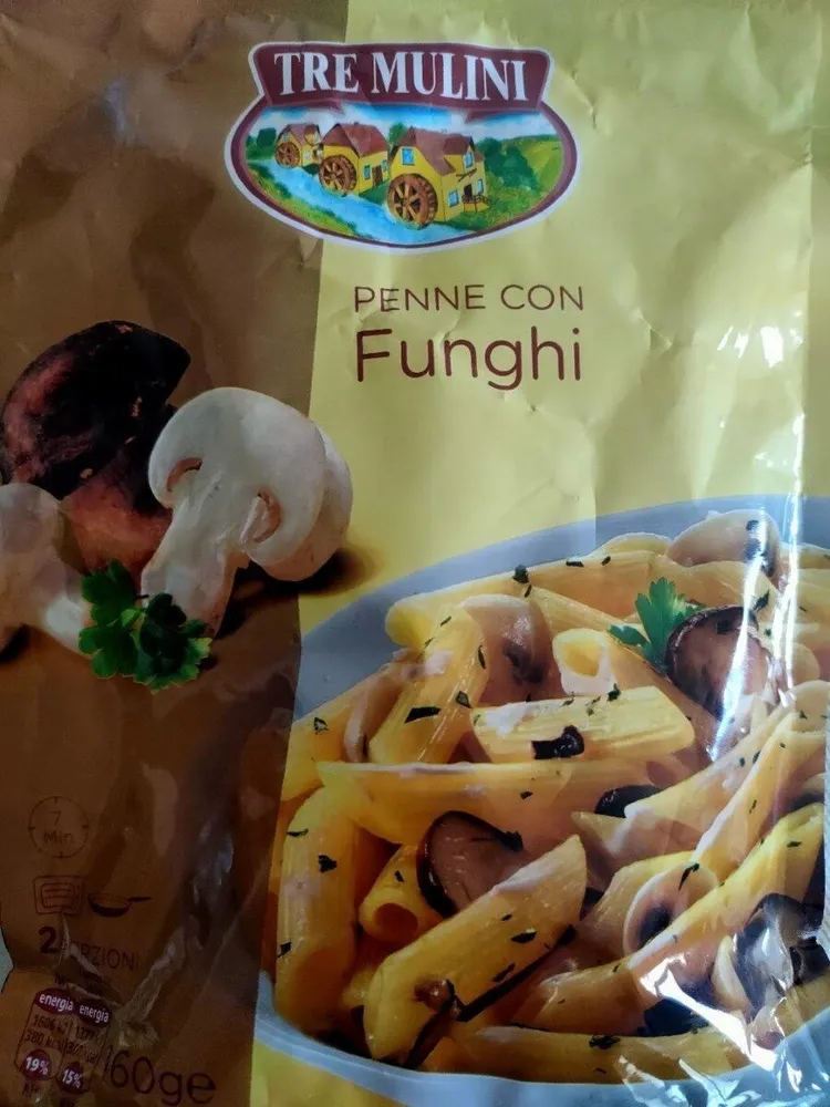 Penne con funghi