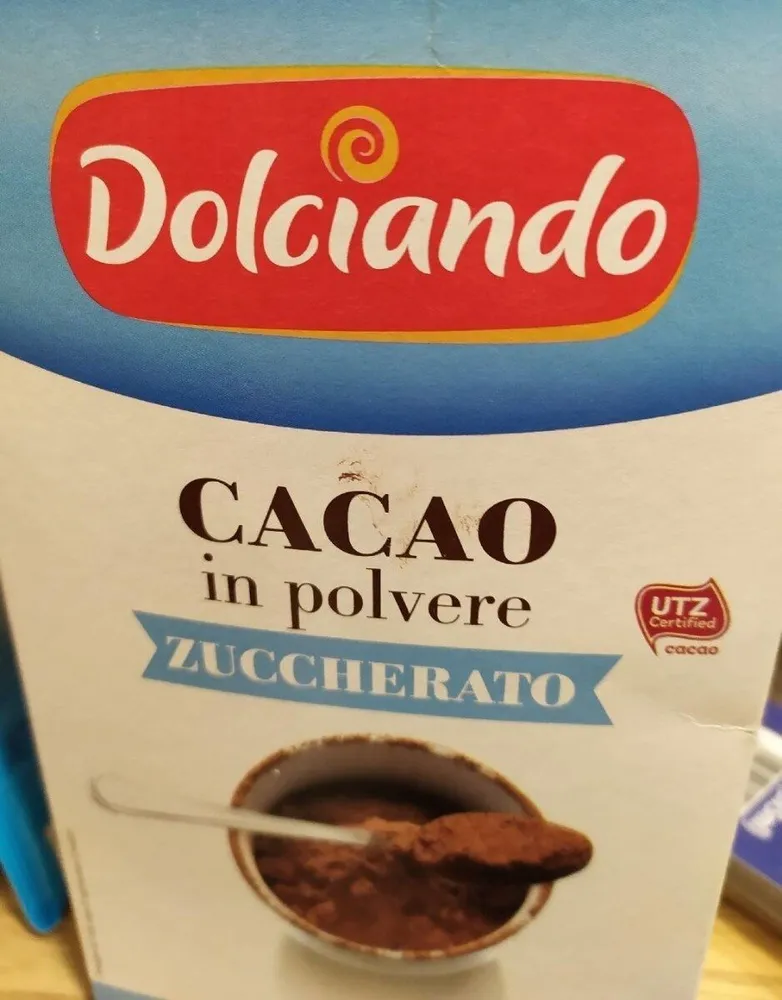 Cacao in polvere zuccherato