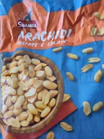 Arachidi tostate e salate