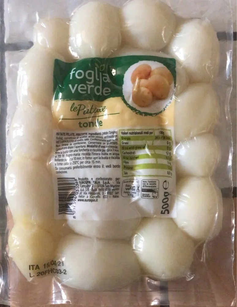 Patate tonde