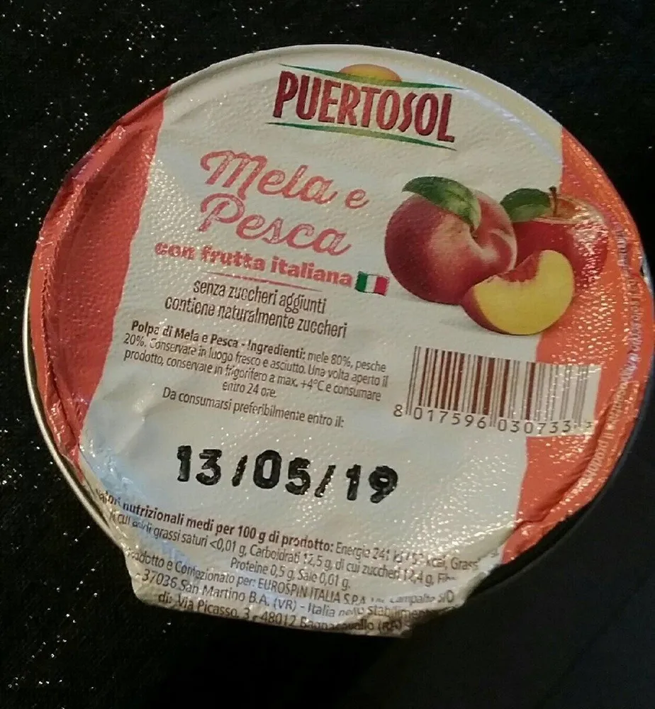 Polpa Di Mela E Pesca