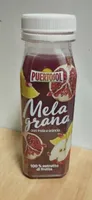Succo di melograno con mela e arancia