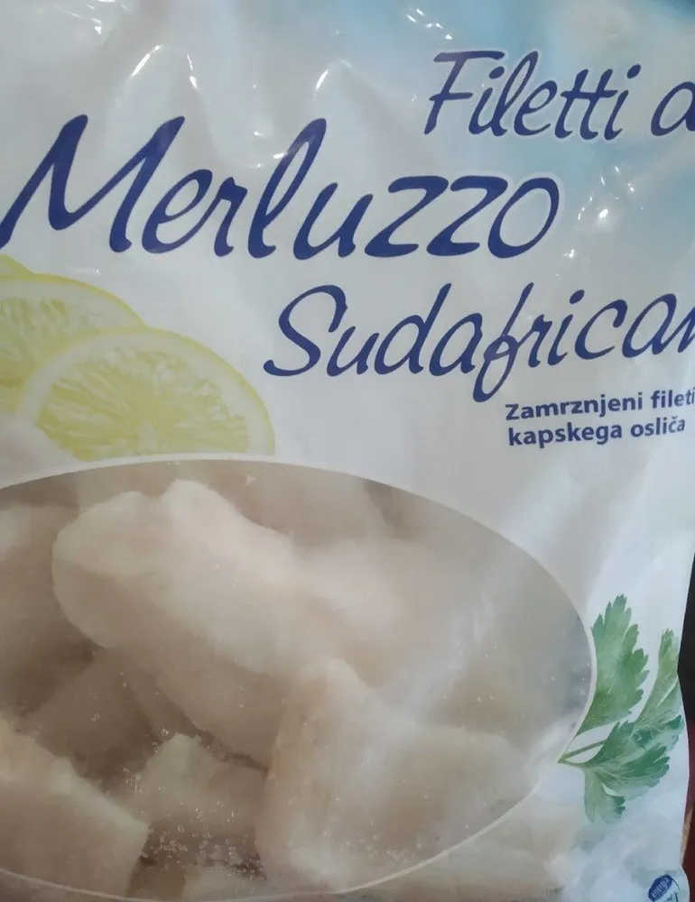 Filetti di merluzzo sudafricano