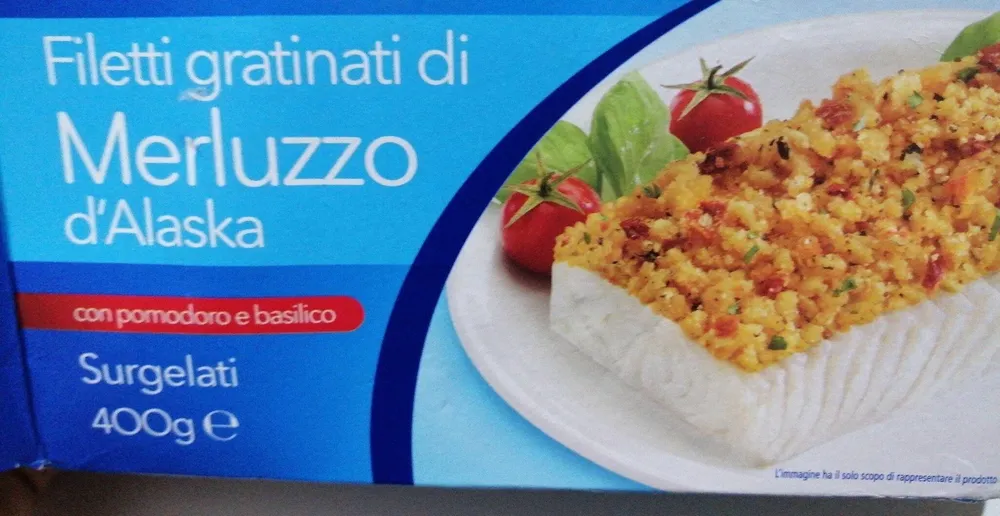 merluzzo gratinato