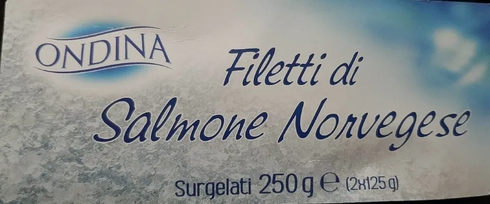 Filetti di Salmone Norveggesi surgelati
