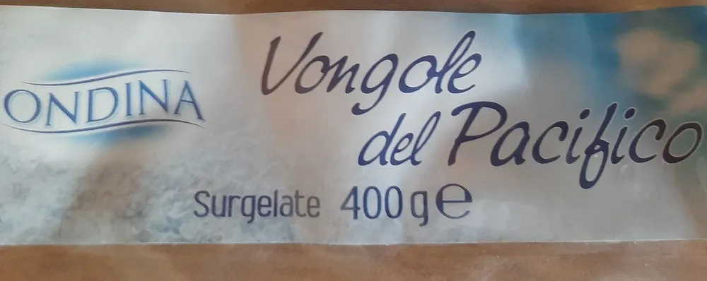 Vongole del pacifico