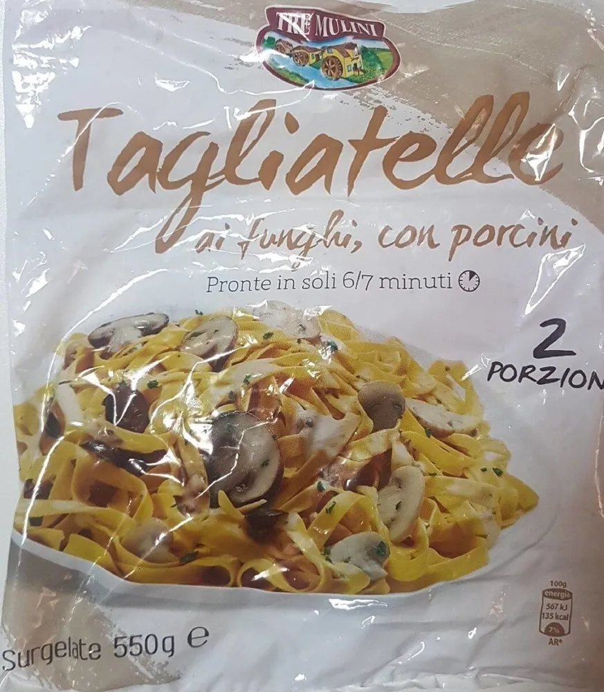 Tagliatelle ai funghi, con porcini