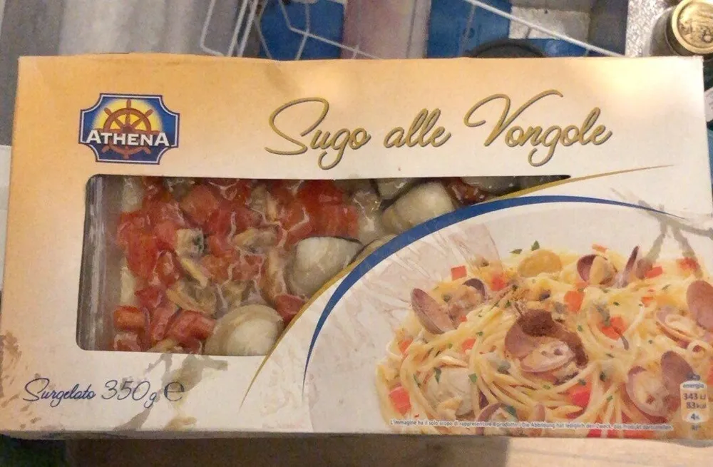 Sugo alle vongole surgelato