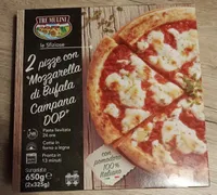 2 pizze con "Mozzarella di Bufala Campana DOP"