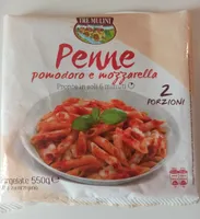 Penne pomodoro e mozzarella