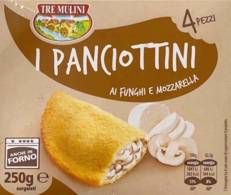 Panciottini Funghi e Mozzarella