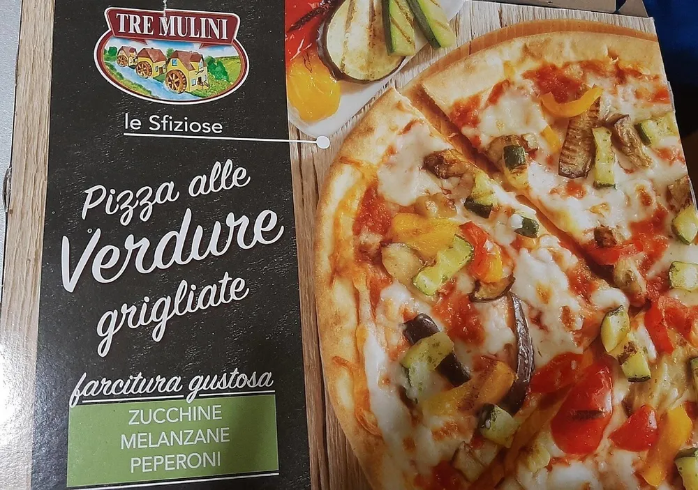 Pizza alle verdure grigliate