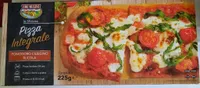 Pizza integrale pomodoro ciliegino e rucola