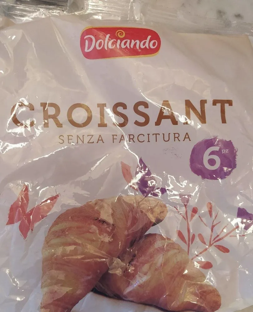 Croissant senza farcitura