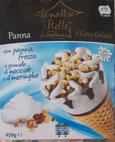 6 coni gelato