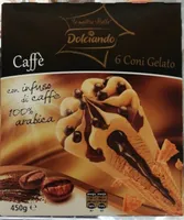 Coni gelato al caffè