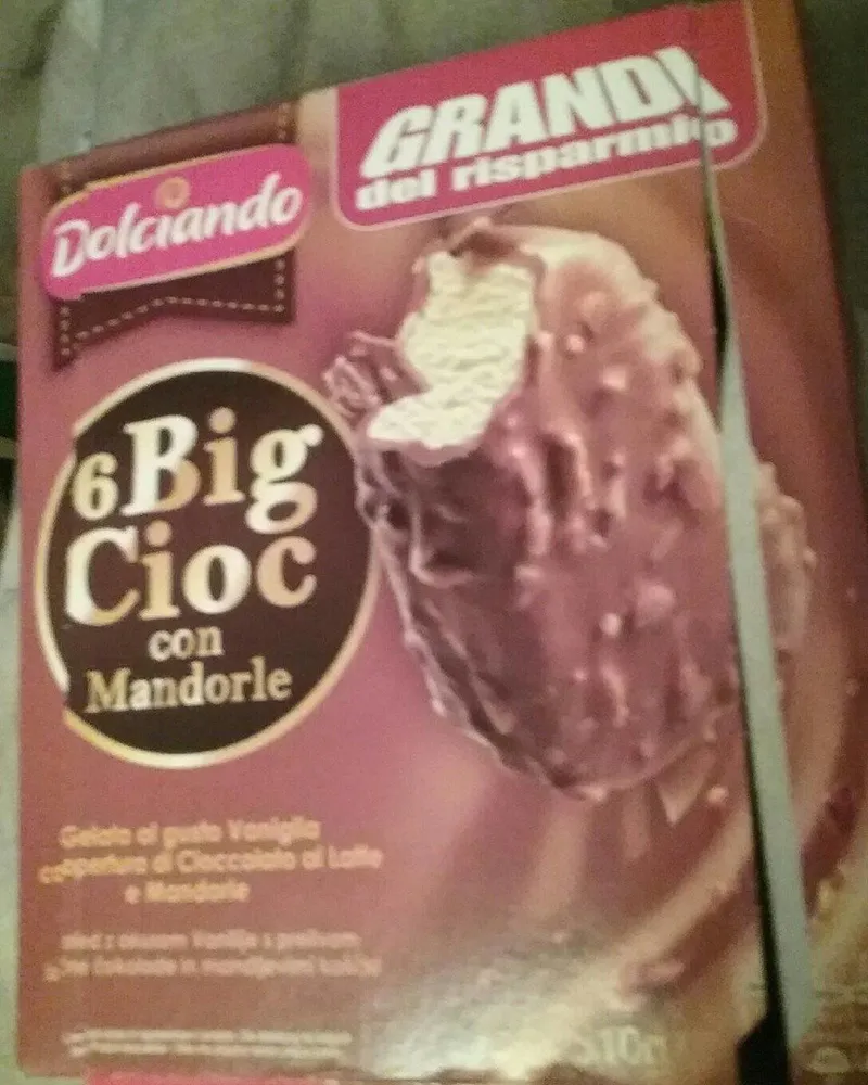 Big cioc con mandorle