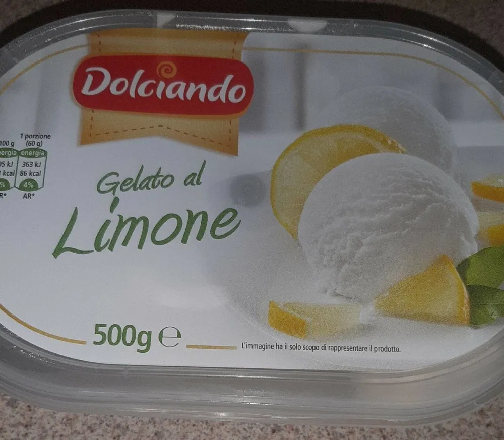 Gelato al limone