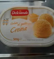 Gelato al gusto crema